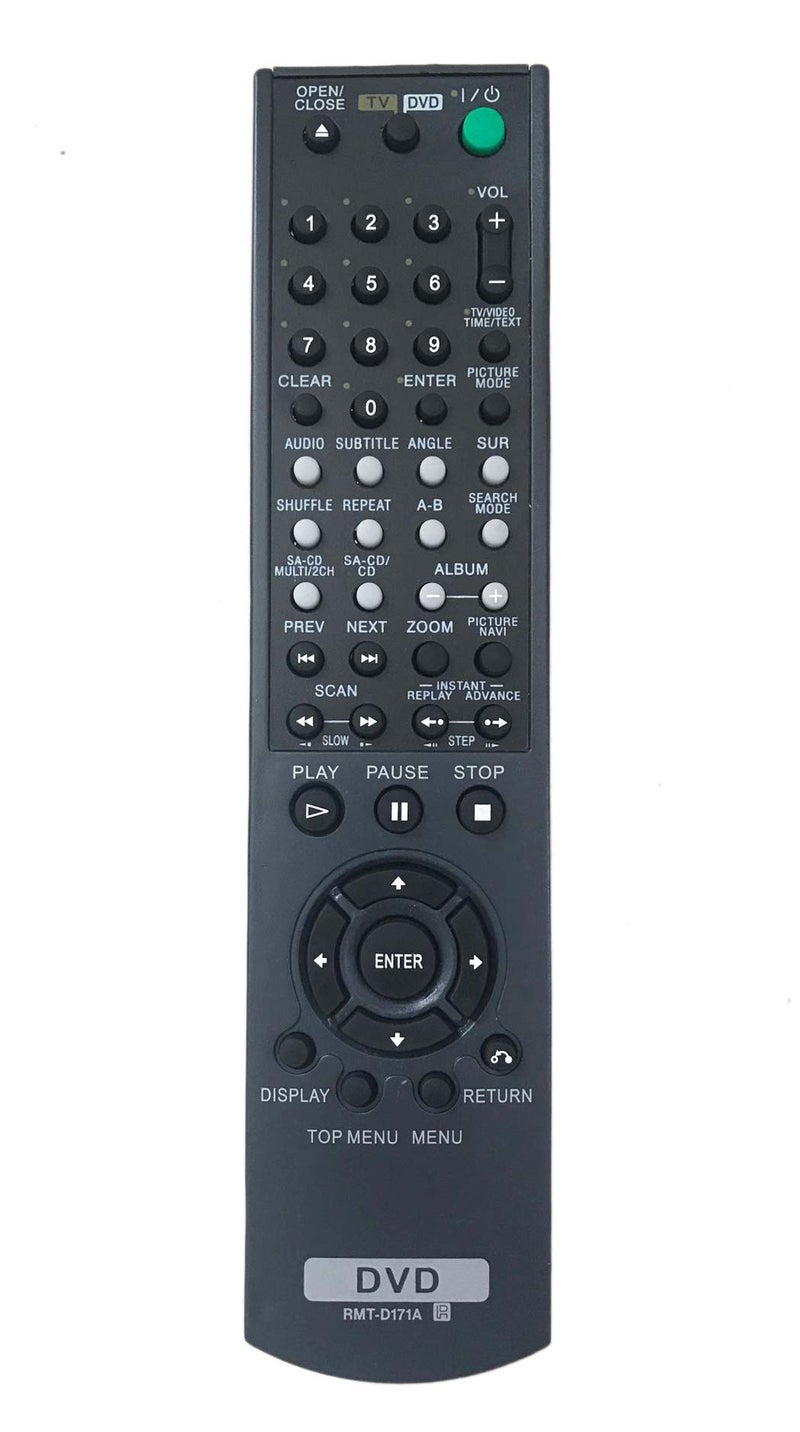 BOMAZ Replacement Remote Control for Sony DVP-NC875VS DVP-NS775SV DVP-NS75H DVP-NS705V RMT-D171A DVD Player - Image 1